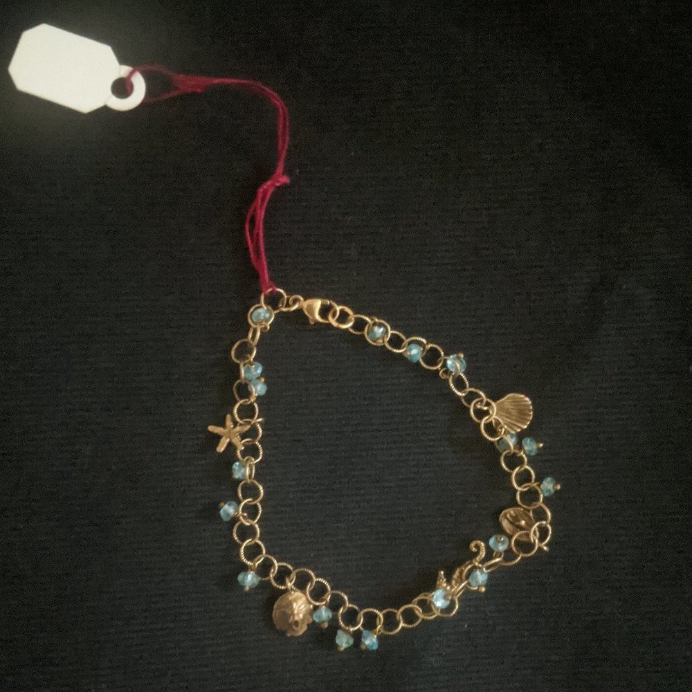 CATHERINE WEITZMAN Seashell Charm Bracelet